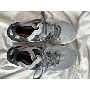 Nike Flex Experience Run 10 Womens Running Shoes Grey Pink CI9964-005